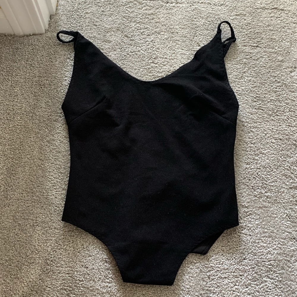 Basic Black bodysuit princess Polly